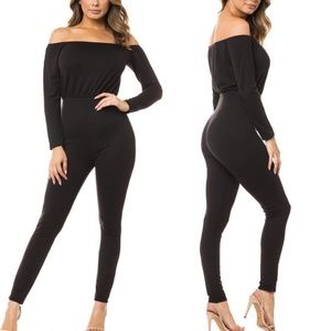 LAST ONE!  Off the Shoulder Jumpsuit